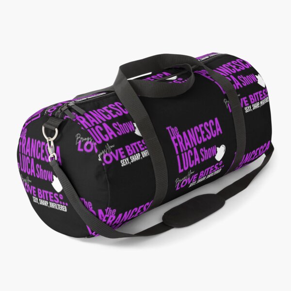 Item preview,  The Francesca Luca Show Love Bites Logo Purple Design designed and sold by EarthArtDesigns.