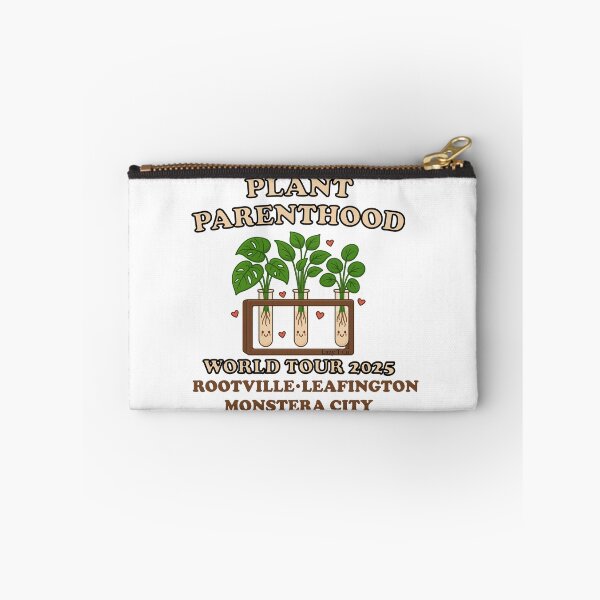 Aperçu de l'œuvre Tournée mondiale Plant Parenthood 2025 – Conception de propagation de plantes kawaii mignonnes créée et vendue par Lazy T Co..