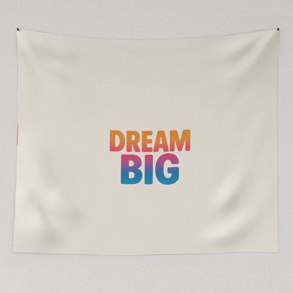 Item preview, Dream Big – Motivational Quote Typography Design designed and sold by Sadia  Jannat.