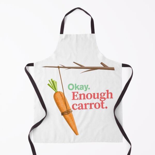 Item preview, "Okay. Enough Carrot." designed and sold by Luna's Fetching Curios.