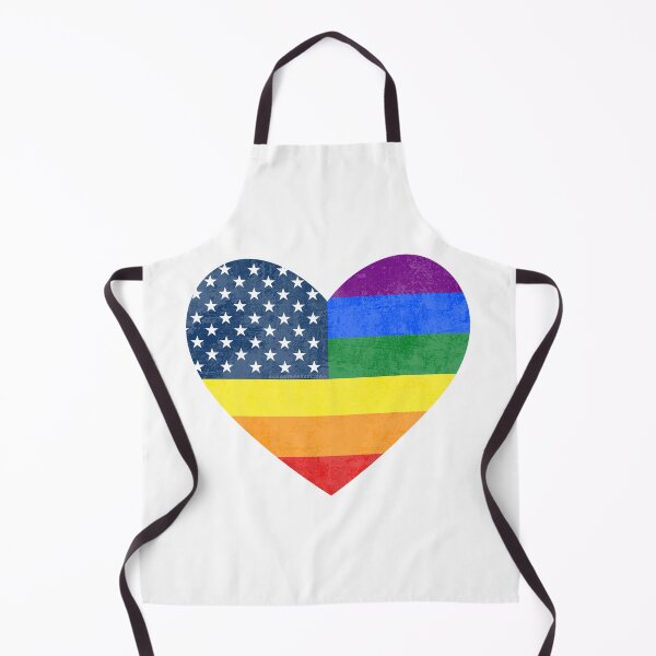 Item preview, Pride Flag Heart designed and sold by Our Gay Apparel.