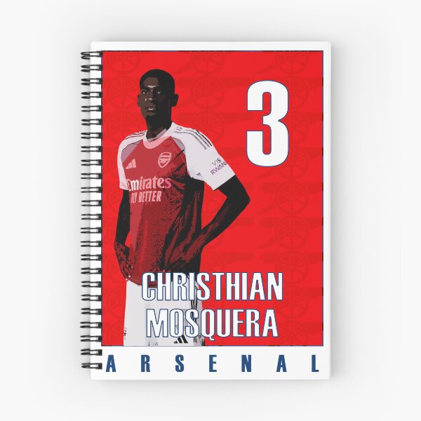 Item preview, Christhian Mosquera - 3 - Arsenal designed and sold by Charlotte Hawkins.