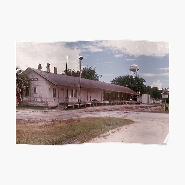 Old Trenton train station Poster