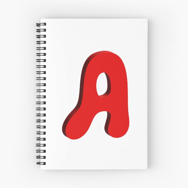 Item preview, Bold Red 3D Letter A – Playful Bubble Font designed and sold by uncoXab.