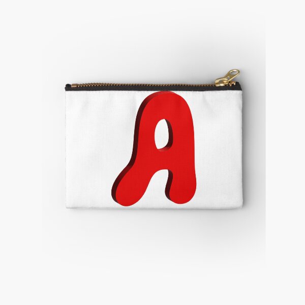 Item preview, Bold Red 3D Letter A – Playful Bubble Font designed and sold by uncoXab.