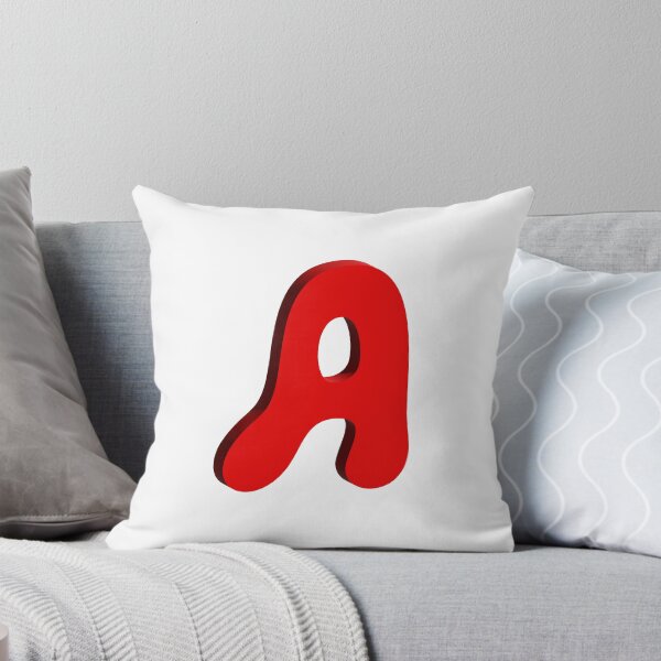 Item preview, Bold Red 3D Letter A – Playful Bubble Font designed and sold by uncoXab.