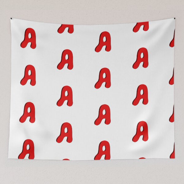 Item preview, Bold Red 3D Letter A – Playful Bubble Font designed and sold by uncoXab.