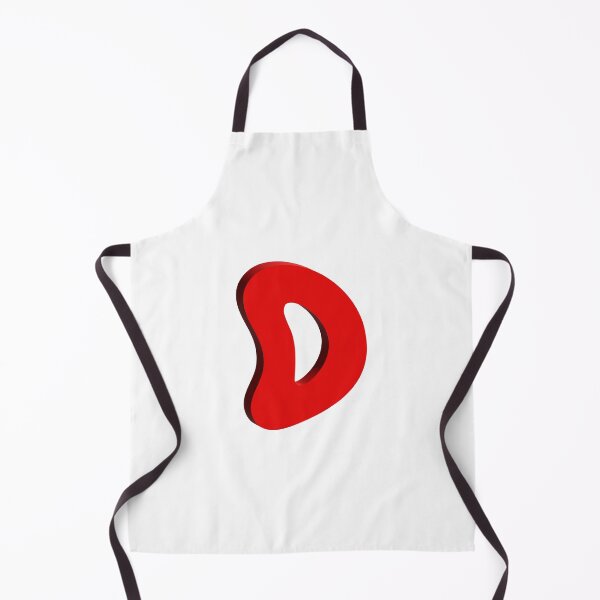Item preview, Bold Red 3D Letter D – Playful Bubble Font designed and sold by uncoXab.