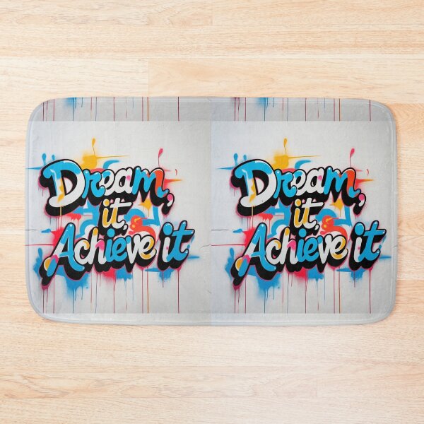 Item preview, Dream It, Achieve It 100 designed and sold by Zeir Shop.