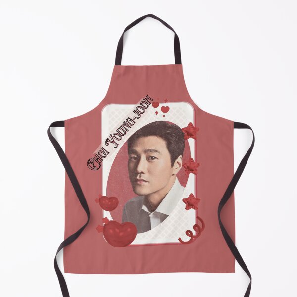 Item preview, Choi Young-joon (최영준) Korean Actor Card Red Aesthetic Collage Design designed and sold by AJUNICE STUDIO.