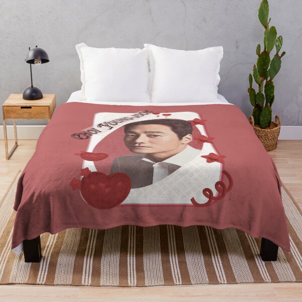 Item preview, Choi Young-joon (최영준) Korean Actor Card Red Aesthetic Collage Design designed and sold by AJUNICE STUDIO.