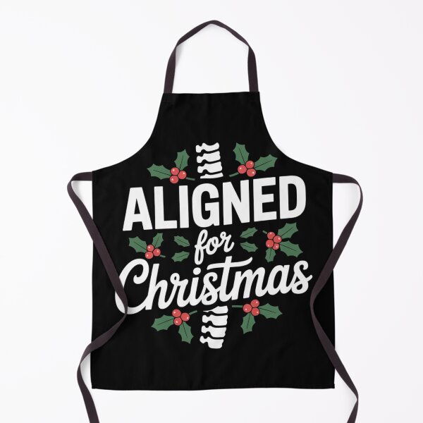 Item preview, Aligned for Christmas Funny Osteopathy Holiday Design designed and sold by osteopath shop.