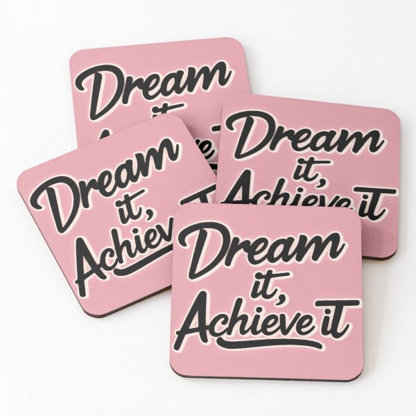 Item preview, Dream It, Achieve It 101 designed and sold by Zeir Shop.