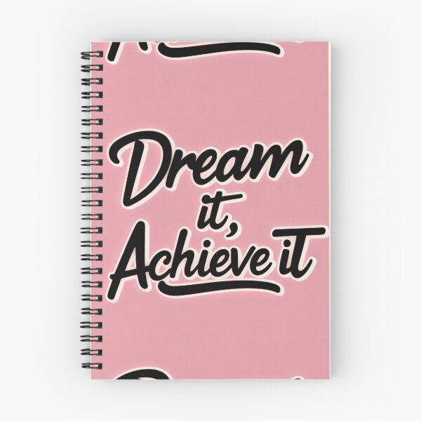Item preview, Dream It, Achieve It 101 designed and sold by Zeir Shop.
