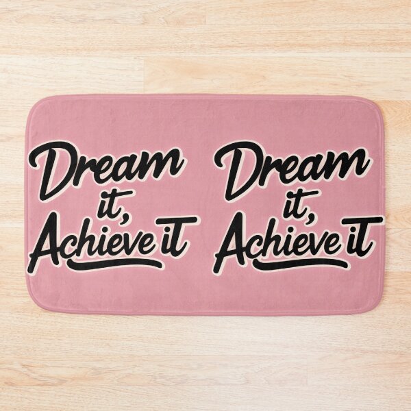 Item preview, Dream It, Achieve It 101 designed and sold by Zeir Shop.