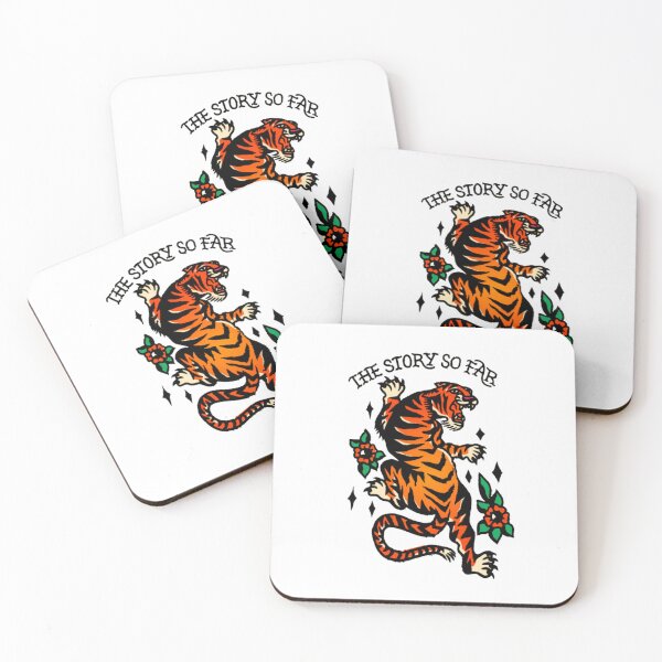 Item preview, The Story So Far Tiger Tattoo Style Art designed and sold by Colorful-Garden.