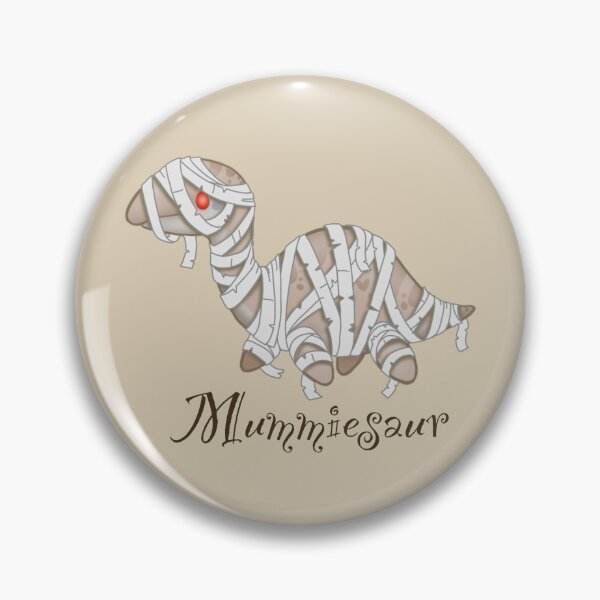 Item preview, Mummie Plesiosaur, Cute spooky Dinosaur designed and sold by VraptorDoodles.