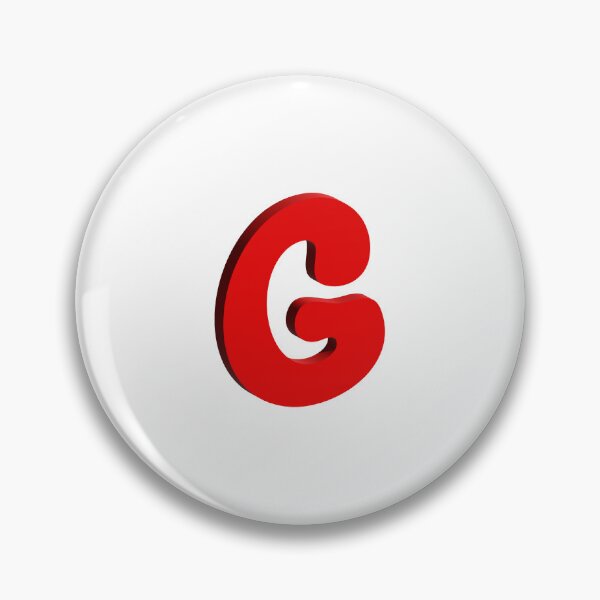 Item preview, Bold Red 3D Letter G – Playful Bubble Font designed and sold by uncoXab.