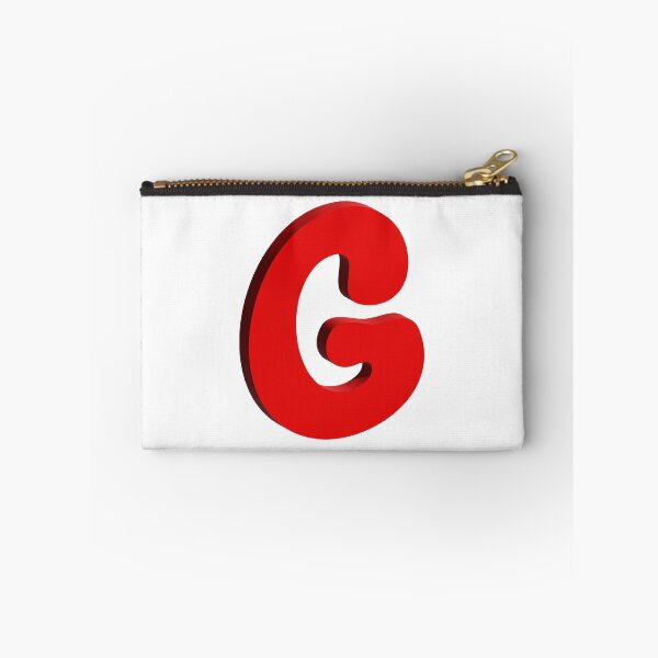 Item preview, Bold Red 3D Letter G – Playful Bubble Font designed and sold by uncoXab.