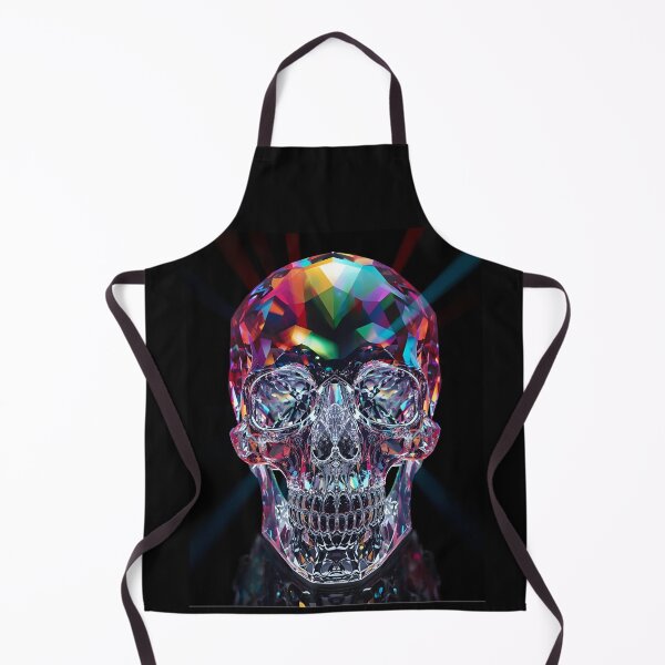 Item preview, Crystal Skull in Rainbow Colors – Hypnotic Premium Artwork designed and sold by RAKO13.