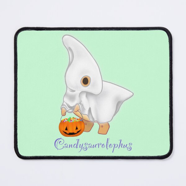 Item preview, Ghost Parasaurolophus, Cute spooky Dinosaur designed and sold by VraptorDoodles.