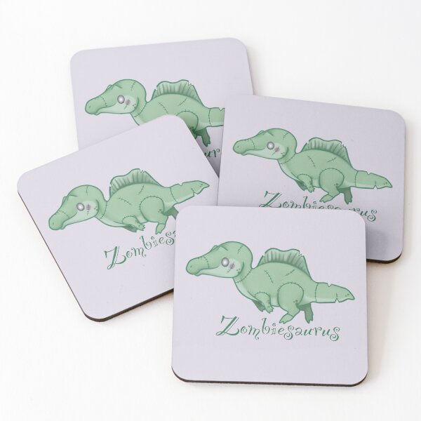 Item preview, Zombie Spinosaurus, Cute spooky Dinosaur designed and sold by VraptorDoodles.