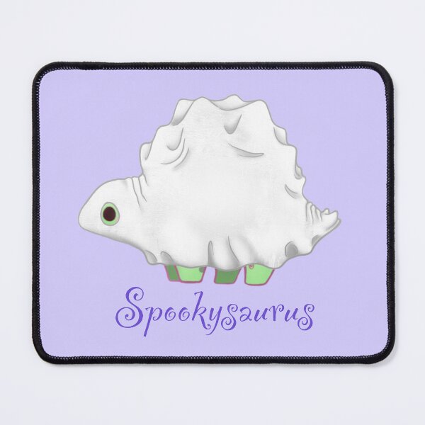 Item preview, Ghost Stegosaurus, Cute spooky Dinosaur designed and sold by VraptorDoodles.