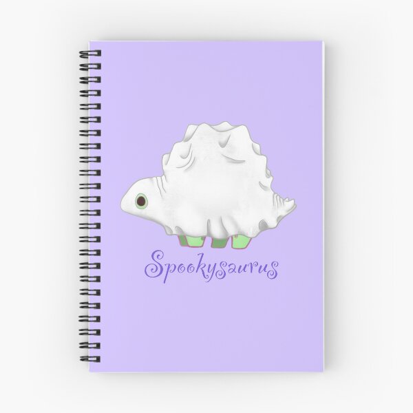 Item preview, Ghost Stegosaurus, Cute spooky Dinosaur designed and sold by VraptorDoodles.