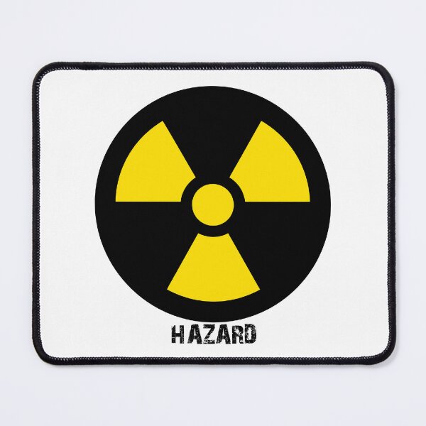 Item preview, Yellow and Black Radioactive Hazard Symbol designed and sold by AFernandesDSG.