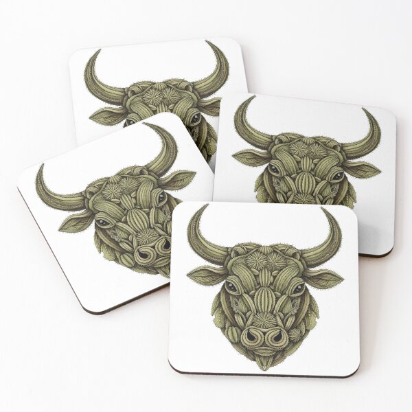 Item preview, Botanical Bull Head – Caatinga Biome Plant Illustration designed and sold by AV.