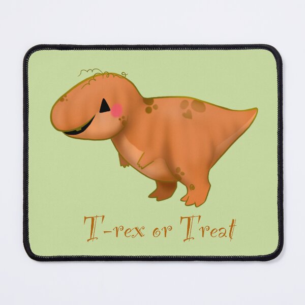 Item preview, Jack-o-Lantern T-rex, Cute spooky Dinosaur designed and sold by VraptorDoodles.