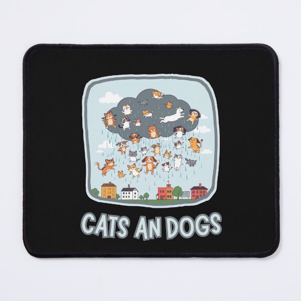 Item preview, IT'S RAINING CATS AND DOGS designed and sold by aledfychan.