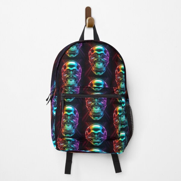 Item preview, Crystal Skull in Rainbow Colors – Hypnotic Premium Artwork designed and sold by RAKO13.
