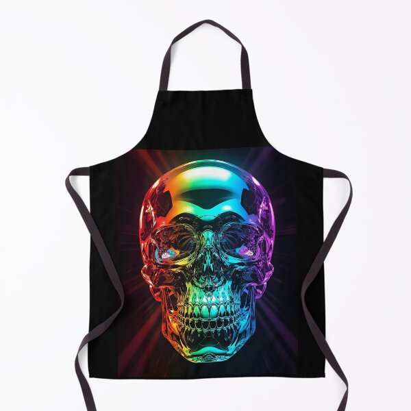 Item preview, Crystal Skull in Rainbow Colors – Hypnotic Premium Artwork designed and sold by RAKO13.