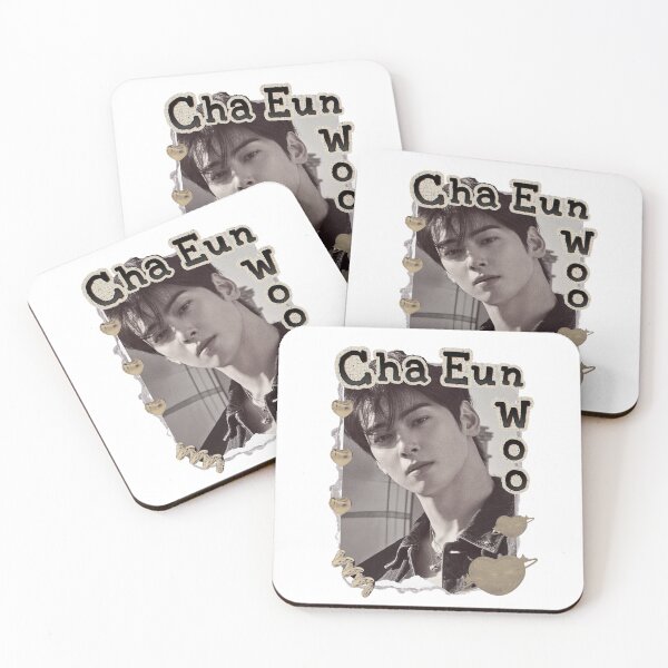 Item preview, Cha Eun-woo (차은우) Kpop Solo Artist Scrapbook Collage Cozy Y2K Vintage Design designed and sold by HELL0WBELLO.