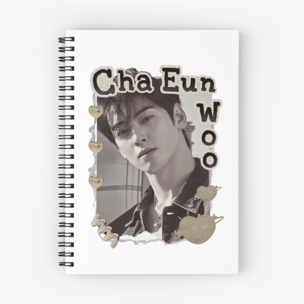 Cha Eun-woo (차은우) Kpop Solo Artist Scrapbook Collage Cozy Y2K