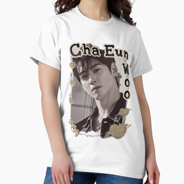 CHA EUN-WOO CK サイン入りＴシャツ CHA EUN-WOO CK サイン入りTシャツ - メルカリ