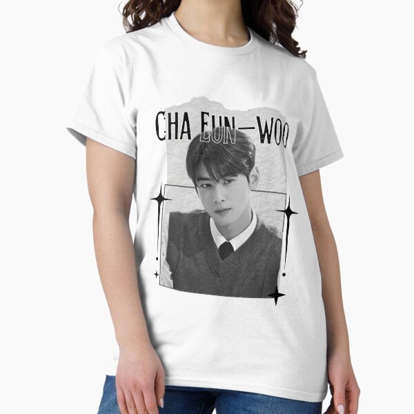 Cha Eun Woo Women's T-Shirts & Tops for Sale | Redbubble