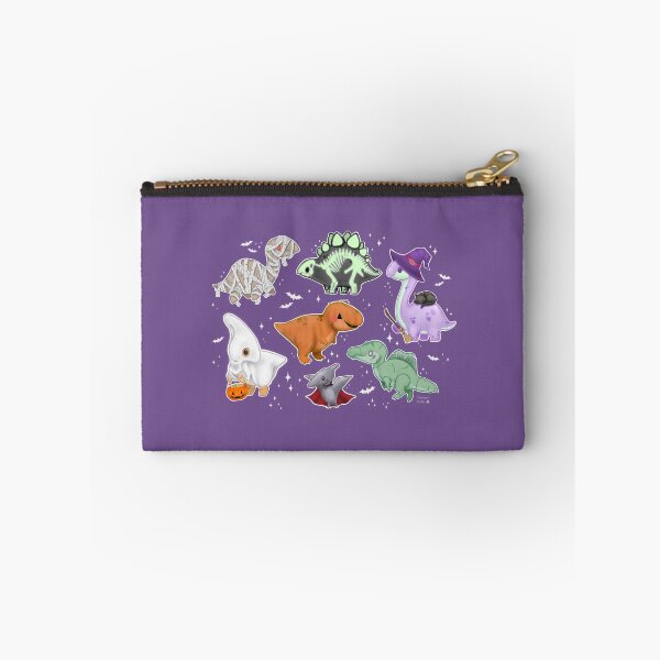Item preview, Cute Halloween Dinosaurs (white details) designed and sold by VraptorDoodles.