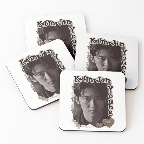 Item preview, Kim Jin-young Dex (김진영) Korean Actor Scrapbook Collage Cozy Y2K Vintage Design designed and sold by HELL0WBELLO.