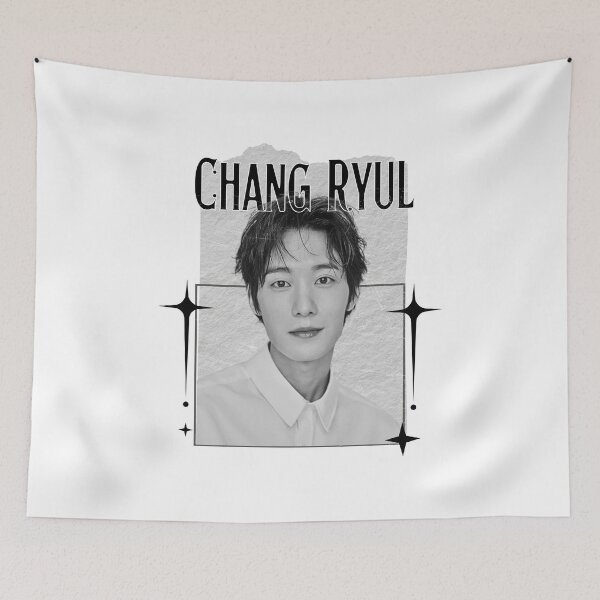 Item preview, Chang Ryul (장렬) Korean Actor Scrapbook Collage Cozy Y2K Vintage Design designed and sold by HELL0WBELLO.
