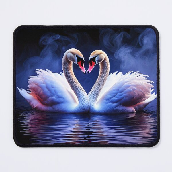 Item preview, The Swan Vow: A Celtic Love Legend | Romantic Mute Swan Art designed and sold by Englandbear.
