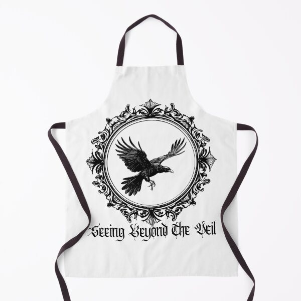 Item preview, Gothic Raven Occult Design - Seeing Beyond The Veil designed and sold by FREELANIX.