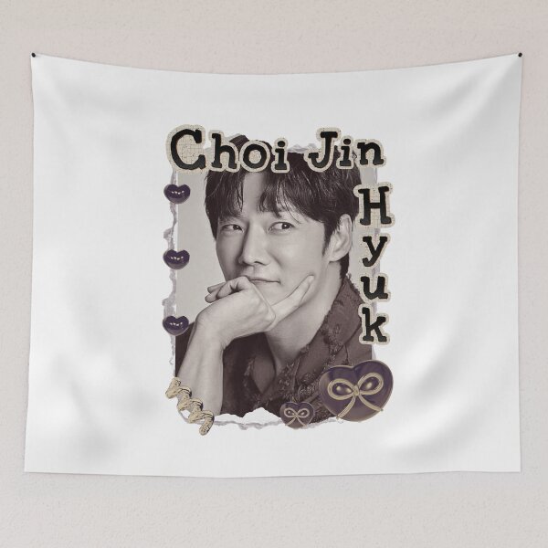 Item preview, Choi Jin-hyuk (최진혁) Korean Actor Scrapbook Collage Cozy Y2K Vintage Design designed and sold by HELL0WBELLO.