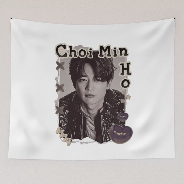 Item preview, Choi Min-ho (Minho of SHINee) (최민호) Korean Actor Scrapbook Collage Cozy Y2K Vintage Design designed and sold by HELL0WBELLO.