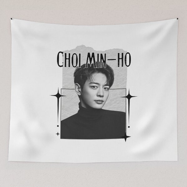 Item preview, Choi Min-ho (Minho of SHINee) (최민호) Korean Actor Scrapbook Collage Cozy Y2K Vintage Design designed and sold by HELL0WBELLO.