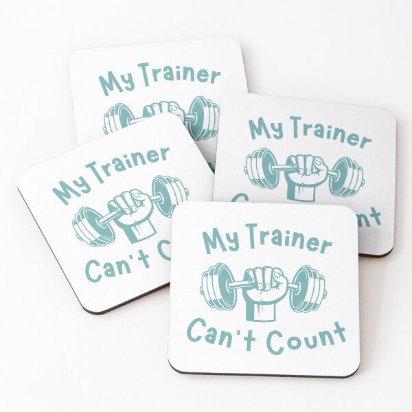 Item preview, My Trainer Can’t Count T-Shirt | Funny Gym Workout Fitness Quote Tee, Funny Shirt, Valentine Shirt gift, Valentine Day Cut File, gift for Mom designed and sold by GAIDREDA.