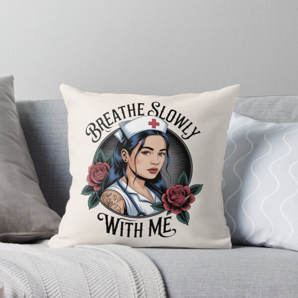 Item preview, Mystical Nurse Surrounded by Roses and Elegant Text designed and sold by SplashTastic.