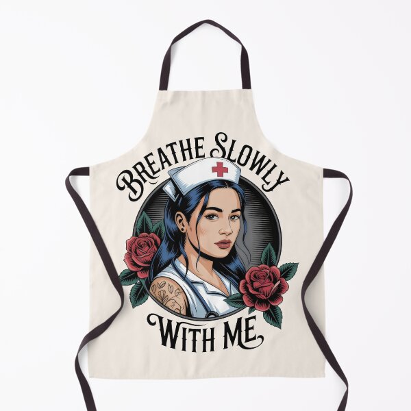 Item preview, Mystical Nurse Surrounded by Roses and Elegant Text designed and sold by SplashTastic.