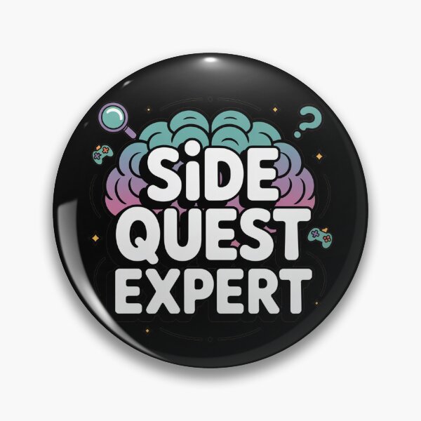 Item preview, Side Quest expert, funny side quest ADHD gaming  designed and sold by NoetherSym.